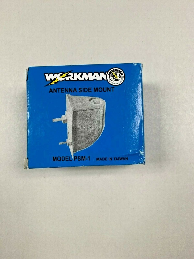 Workman PSM-1 CB Radio Antenna Molded Side Mount Ring Lug Connection