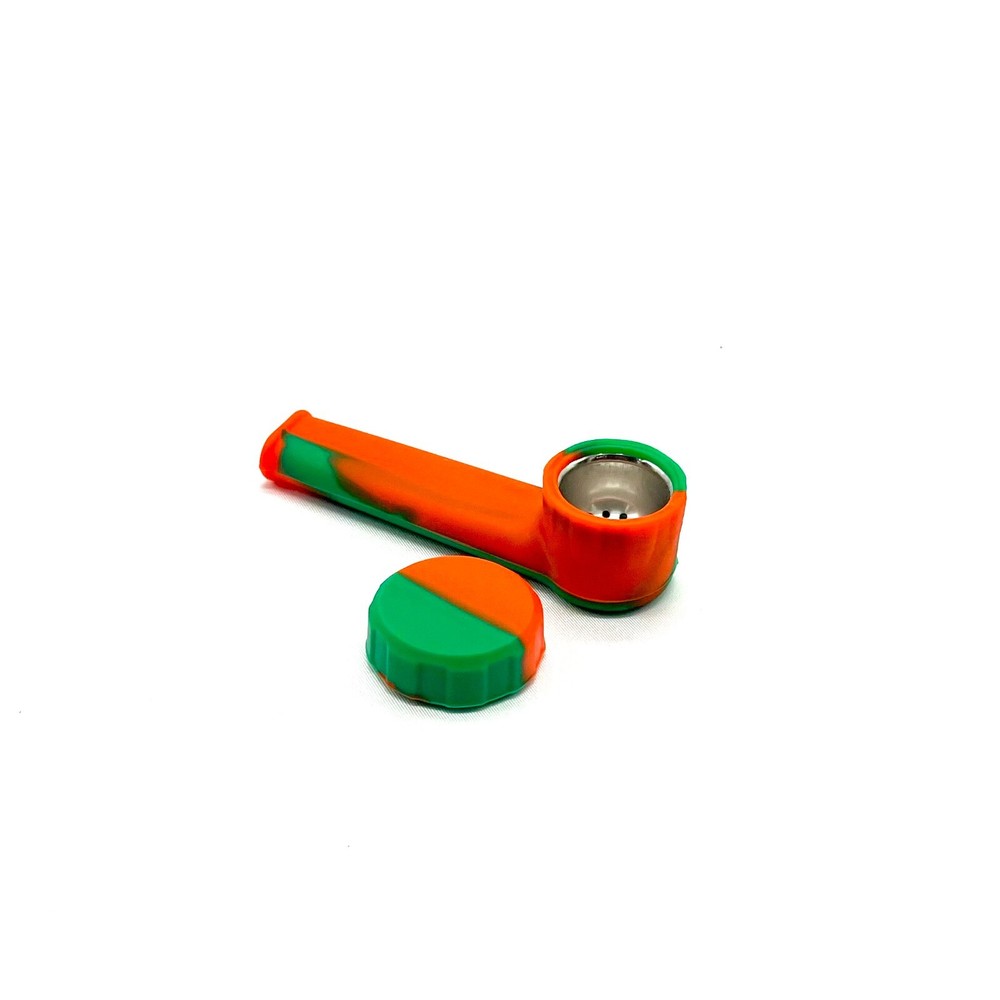 Discreet Silicone Smoking Pipe- Rubber Silicone