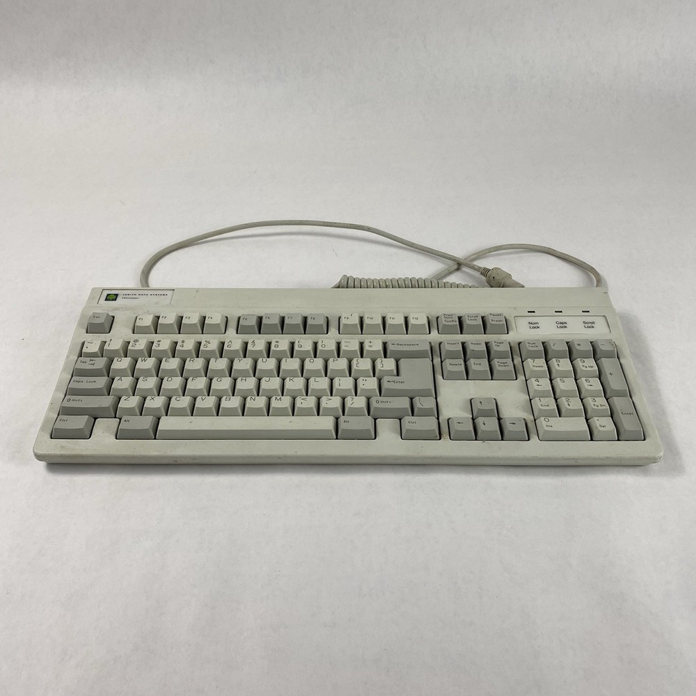 Zenith Data Systems E05009001 163-0098-01-00 Keyboard