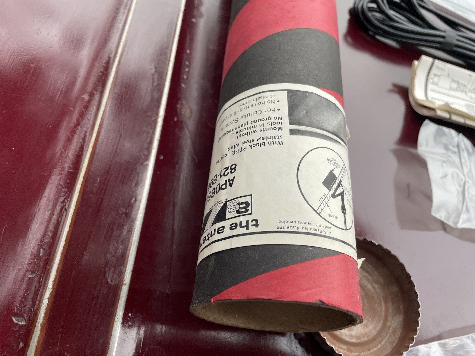 Vintage CB/AM/FM Mobile Window Mount Heavy Duty New Old Stock NOS