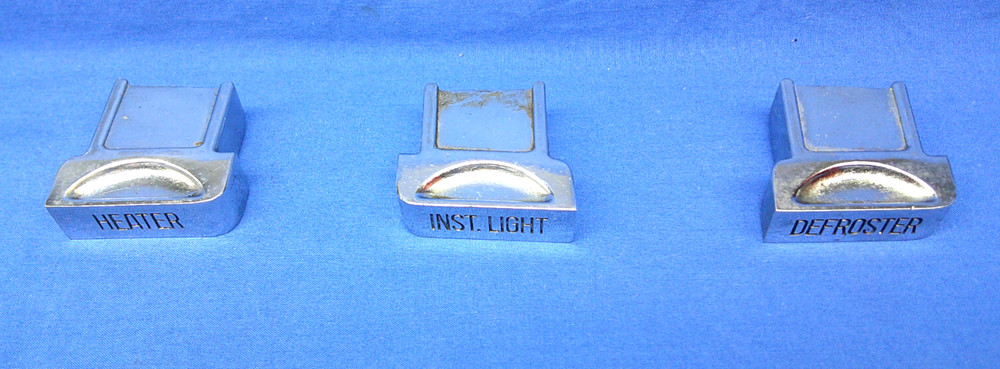 Vintage 1941 Buick Dash Knobs