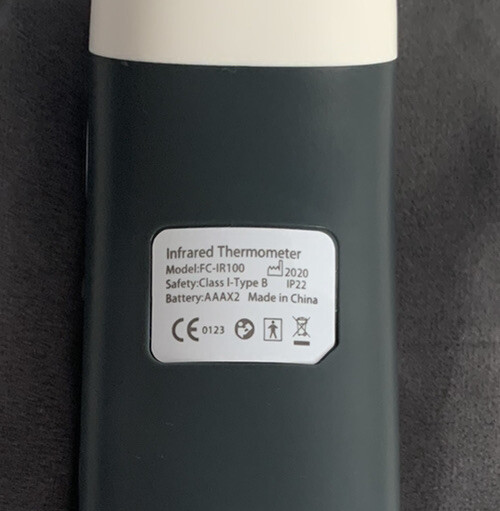 Infrared Thermometer, Dual Mode