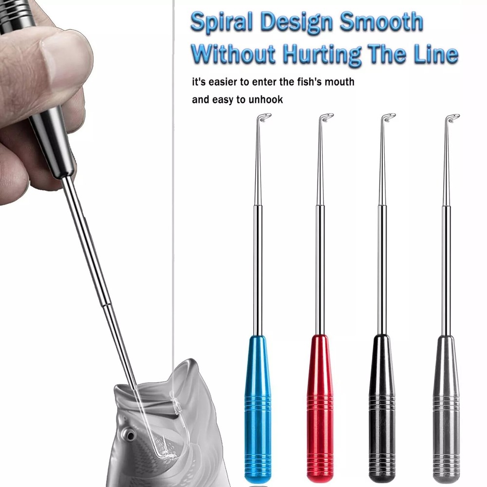 3× Fish Hook Quick Release Device Fishhook Detacher Remover Safety Extractor USA