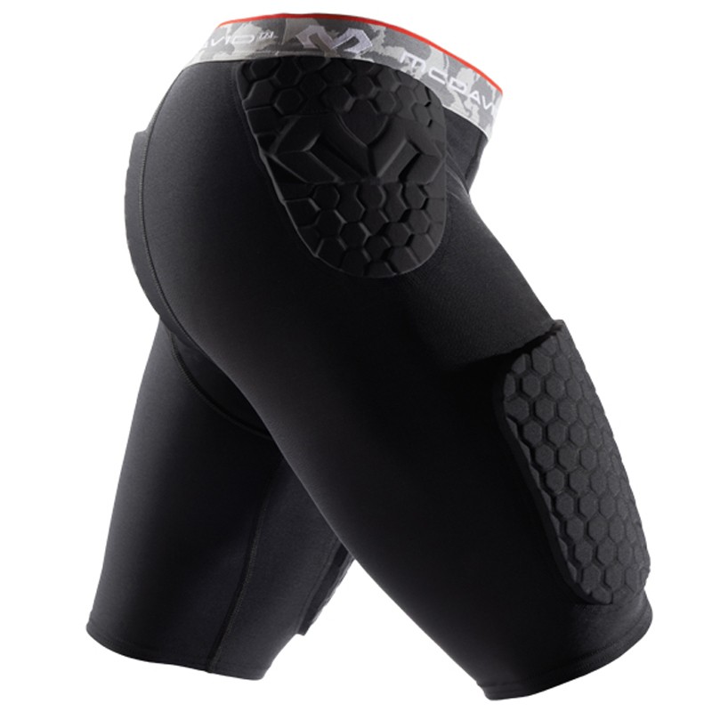 McDavid 737 Hex Thudd Compression Shorts - Large - Black