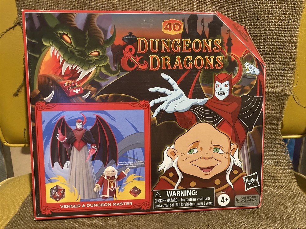 Dungeons & Dragons Venger & Dungeon Master plus die Hasbro set