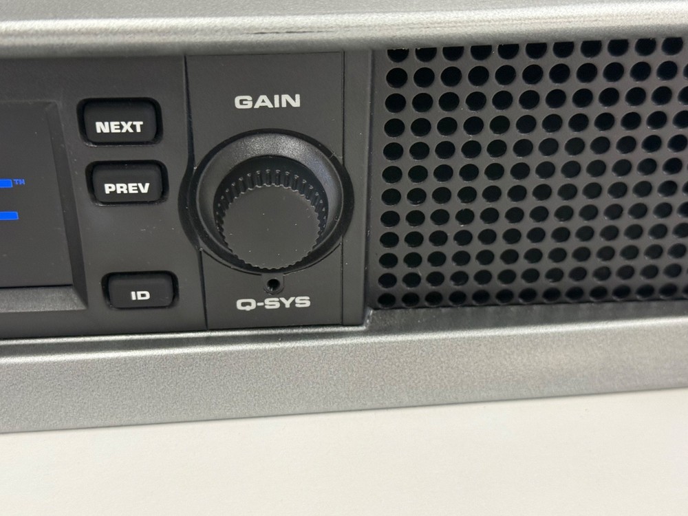 QSC CXD 4.3Q 4-Channel Network Processing Amplifier, Q-SYS DSP Amp.