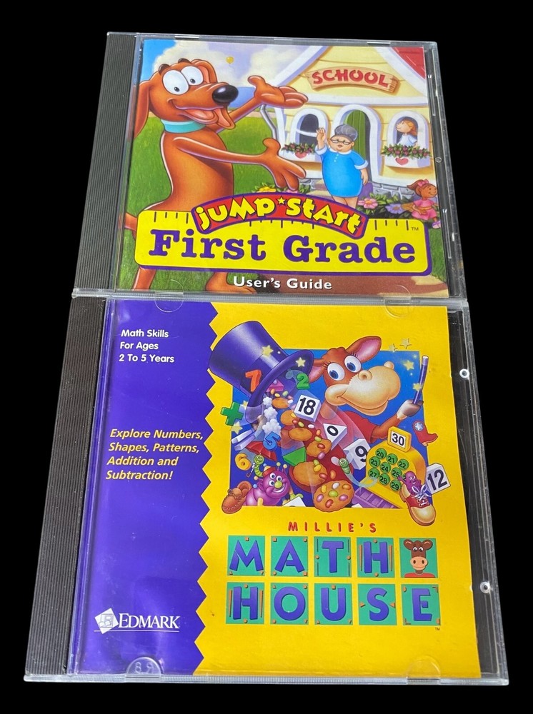 Vintage 1990s Children’s Computer Games/Programs Lot (14)