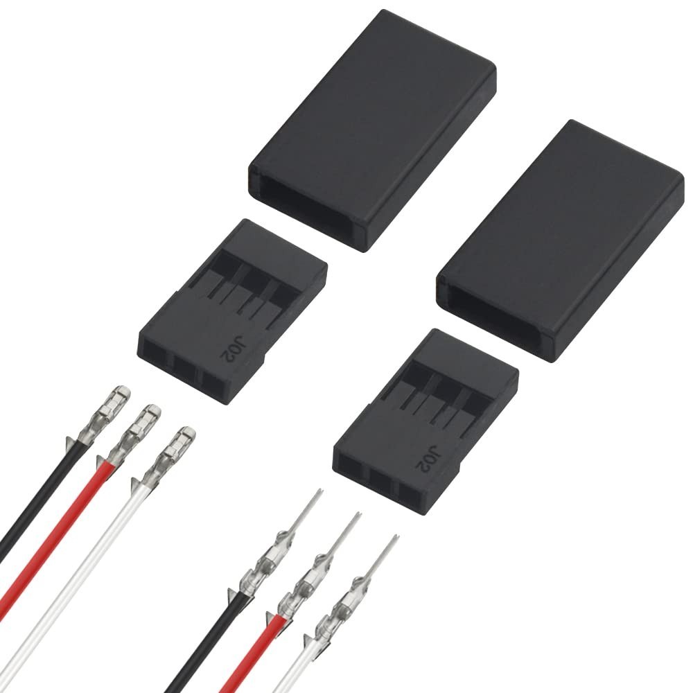 Universal 900 PCS Servo Cable Connector Set: Crimp Pin Kit for Easy Projects