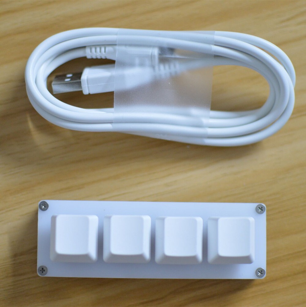 4-key Keypad Keyboard USB Mini Mechanical Keyboard DIY Custom Shortcut Macro e