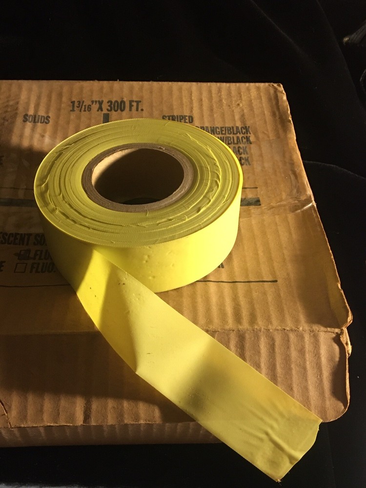 1 3/16 X 300 Ft Flagging Tape