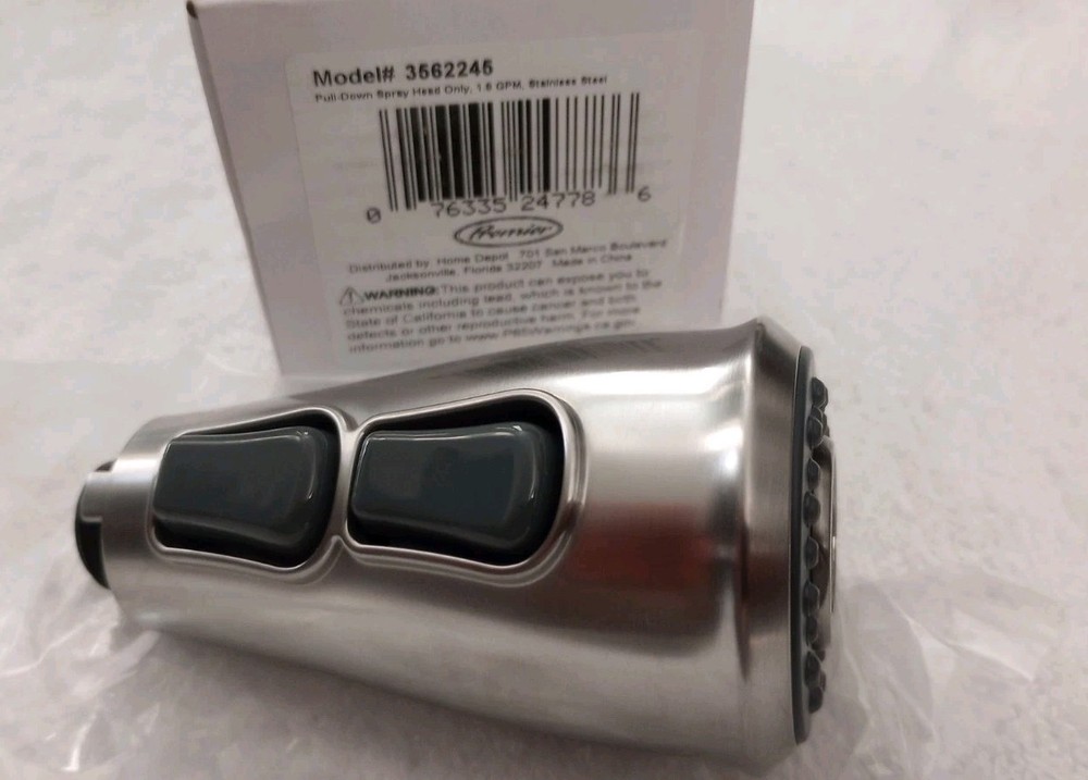 Premier #3562245 Pull Down Spray Head 1.8 GPM Stainless Steel New