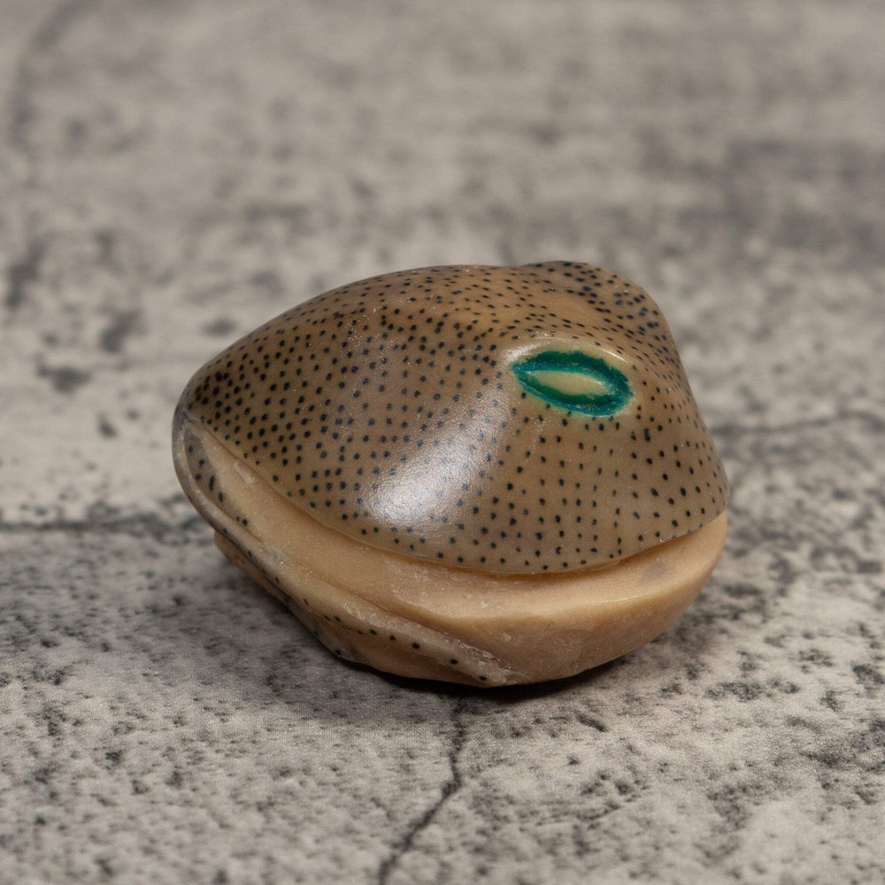 Ocean Stingray Tagua Carving