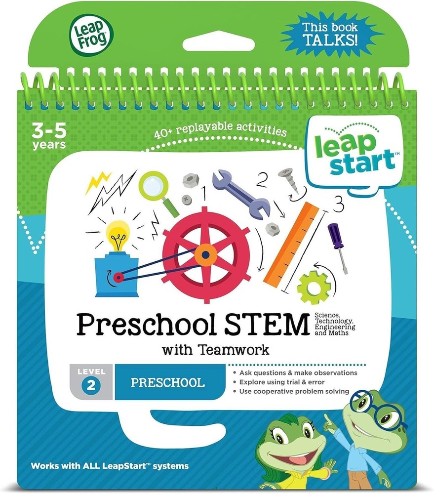 LeapStart Pre-Kindergarten Activity Book: Pre-K STEM Science, Technology, Eng...
