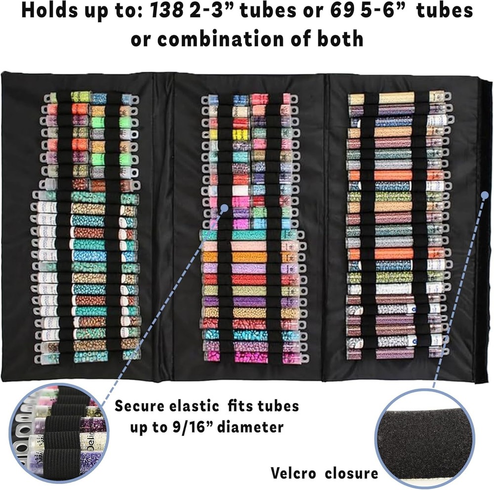Mini Bead Tower Organizer - Portable Craft Storage Solution=
