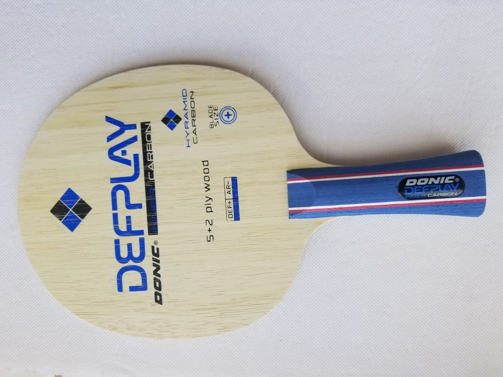 DONIC Defplay Inner Carbon Table Tennis Blade flared handle