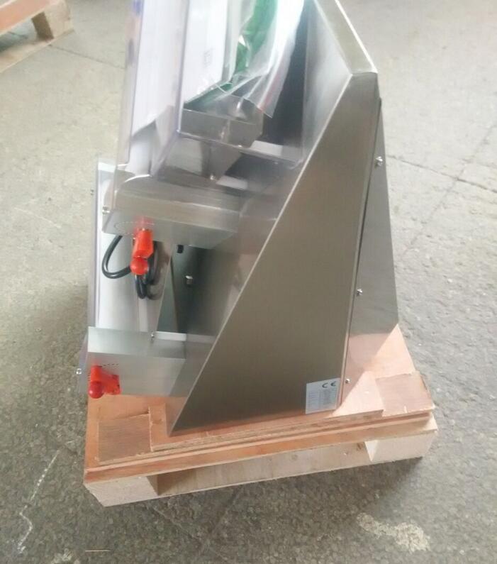 Automatic and electric pizza dough roller/sheeter machine Pizza making machine e