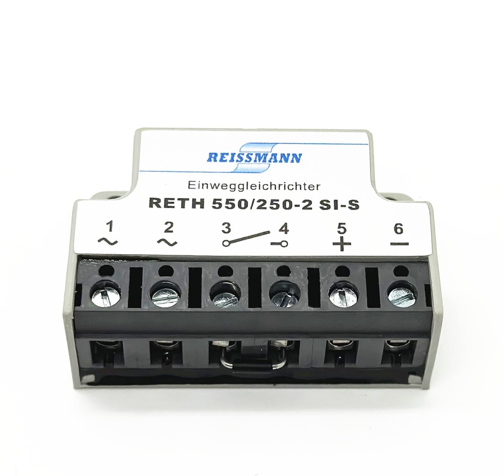 REISSMANN Einweggleichrichter RETH 550/250-2 SI-S Half Wave Rectifier module