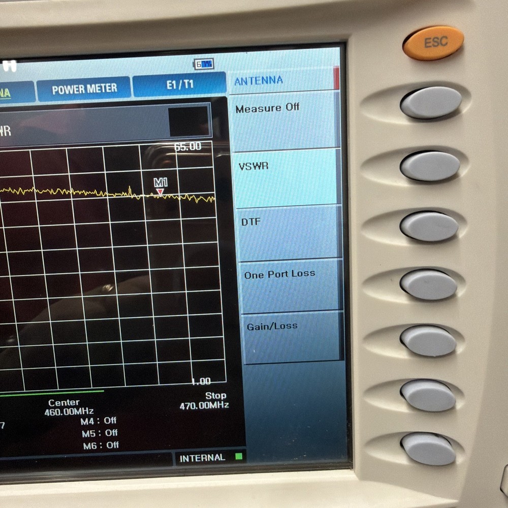 GenComm GC7105A Base Station & Cable Antenna E1 T1 Interference Analyzer WIBRO
