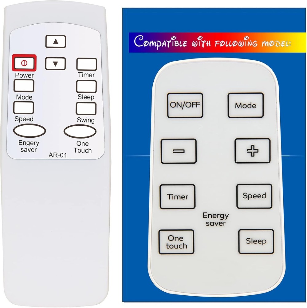 Replacement Remote Control RG15B1 E for Arctic King AC Air Conditioner Remote