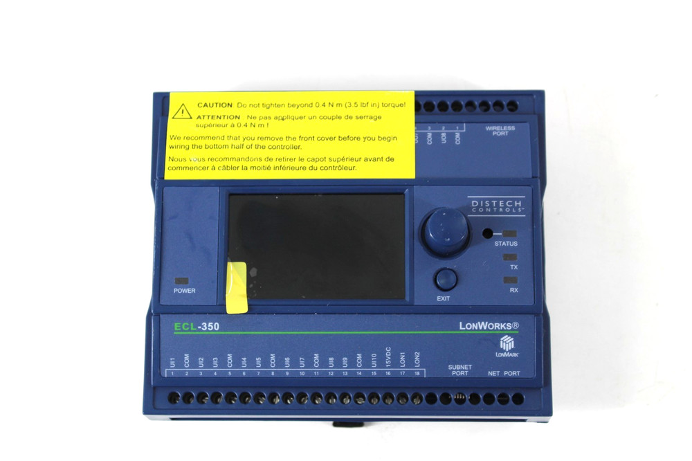 DISTECH CONTROLS LONWORKS ECL-350 PRORAMMABLE CONTROLLER PLC MFG 2025