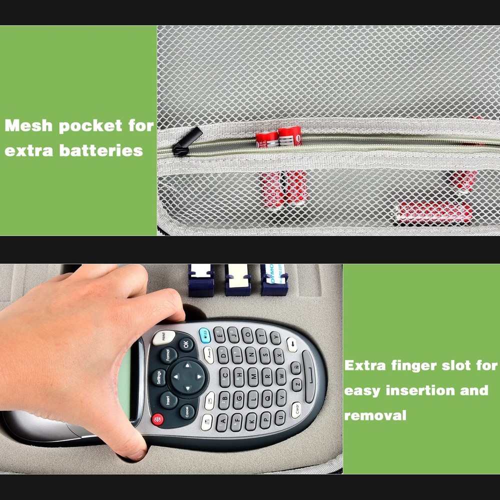Alkoo Case Compatible With Dymo Letratag Lt-100h Handheld Label Maker