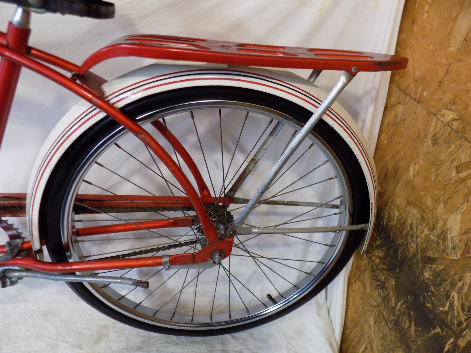 1960s HIAWATHA MENS TANK BIKE SPACELINER SEARS FLITELINER JC HIGGINS MURRAY JET!