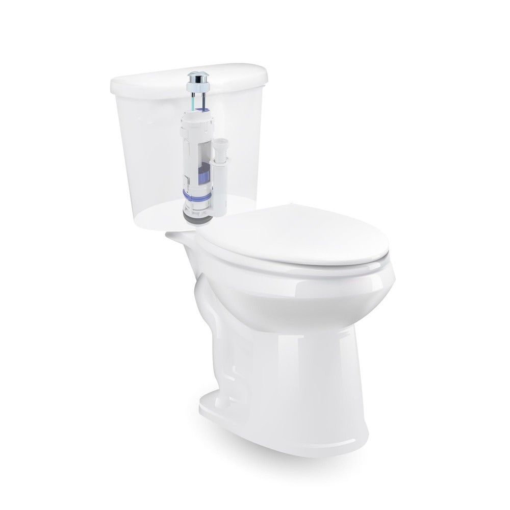 Dual Flush Valve & Push Button Replacement Parts and Assembly...