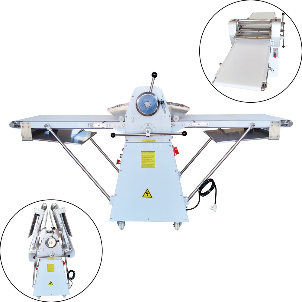 Reversible Commercial Dough Sheeter Press Roller Machine Pastry Sheet Machine