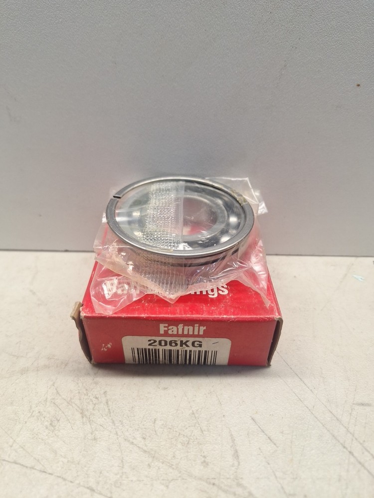 Fafnir 206KG Snap Ring Open Ball Bearing