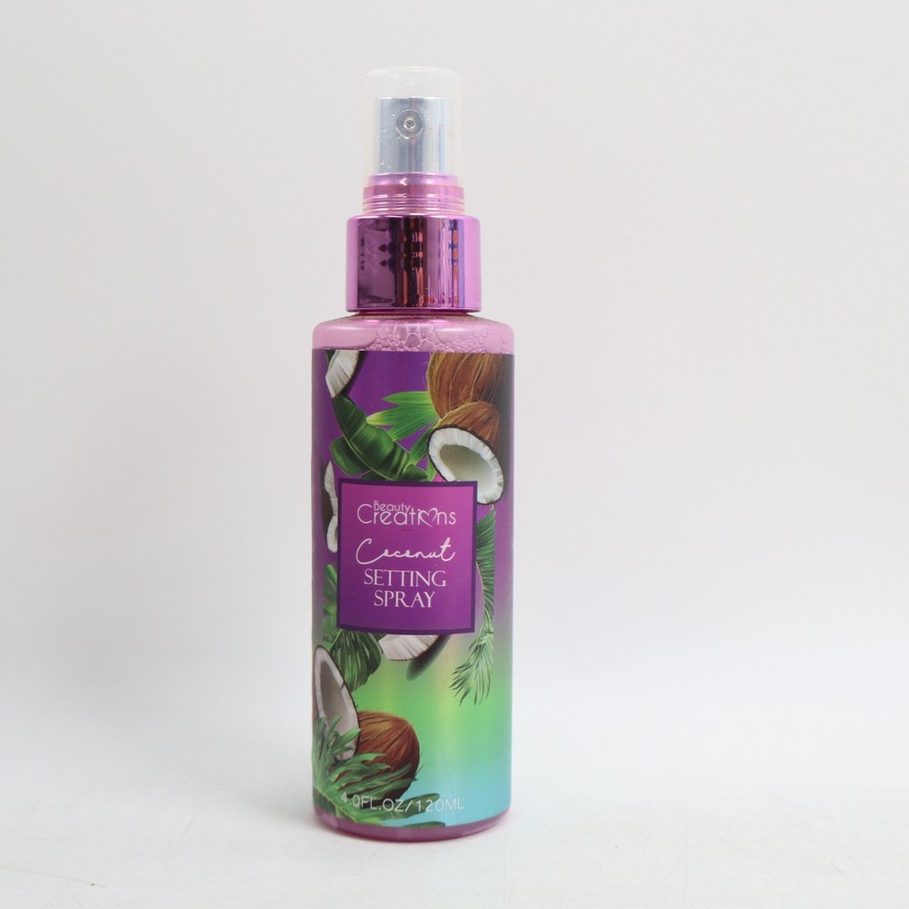 2 PACK Beauty Creations Coconut Setting Spray 4 fl oz Each
