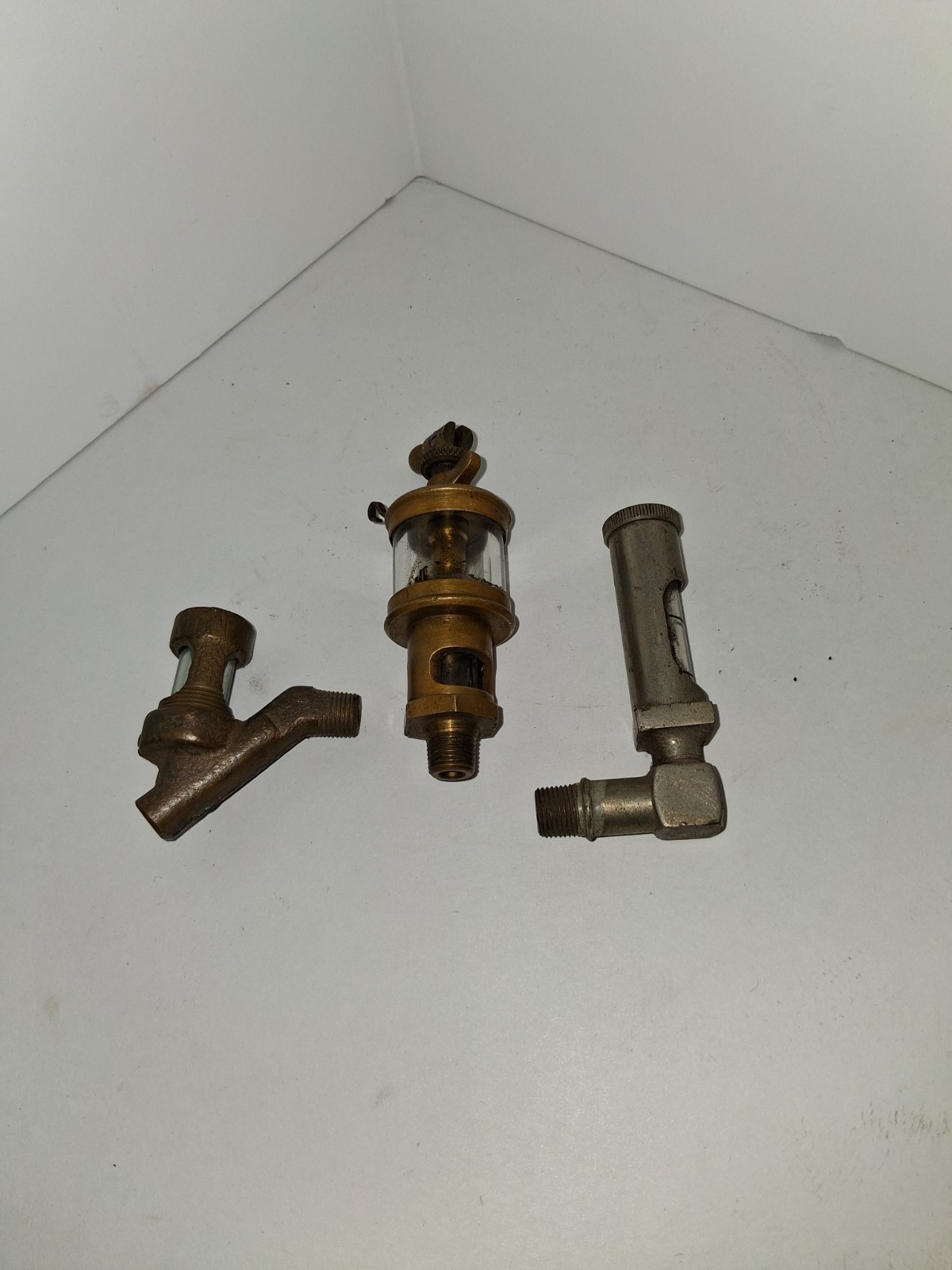 Vintage Lubricator Brass Oiler