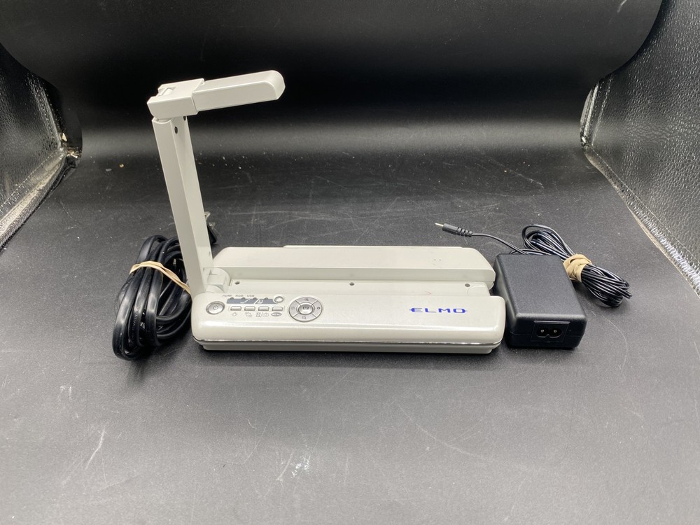 Elmo Portable Visual Presenter USB/HDMI Digital Document Camera with AC Adapter
