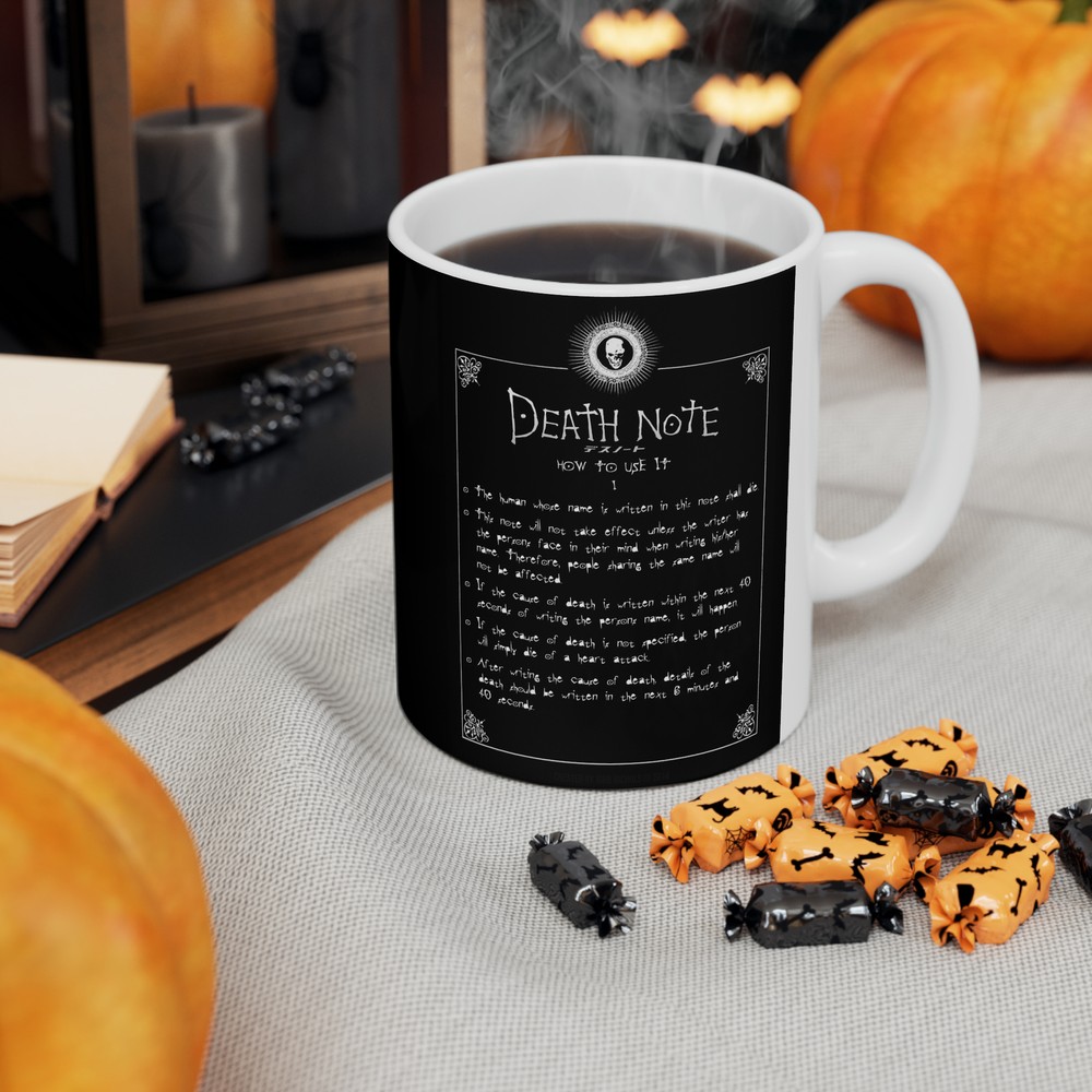 Death Note Mug, 11oz