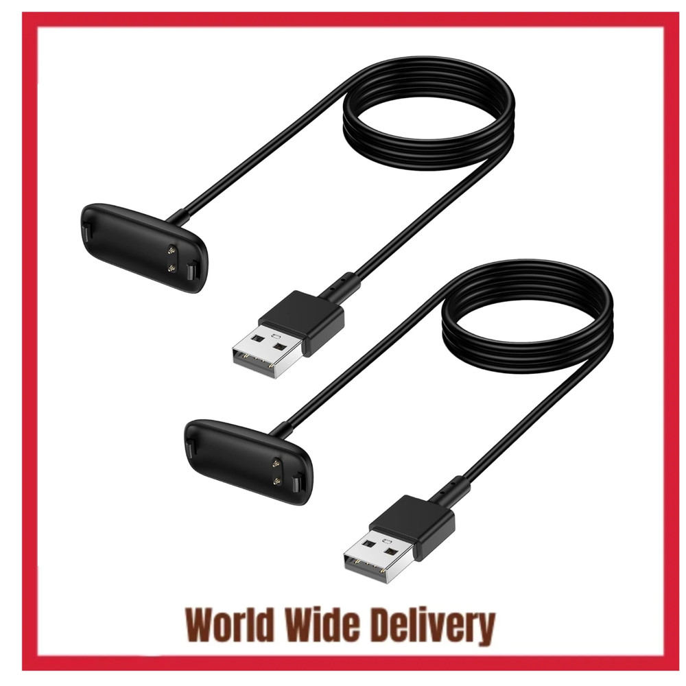 Charger Cable Replacement for Fitbit Inspire 3 (2 Pack/3.3Ft)