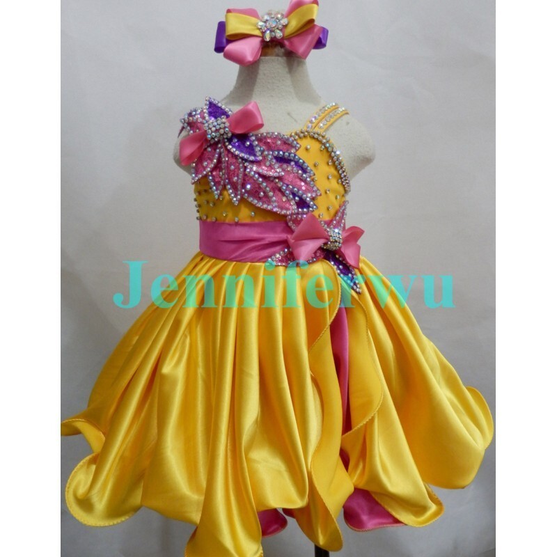 Jenniferwu Baby Girls Pageant Lace Embroidery Dresses Toddler Formal Dress