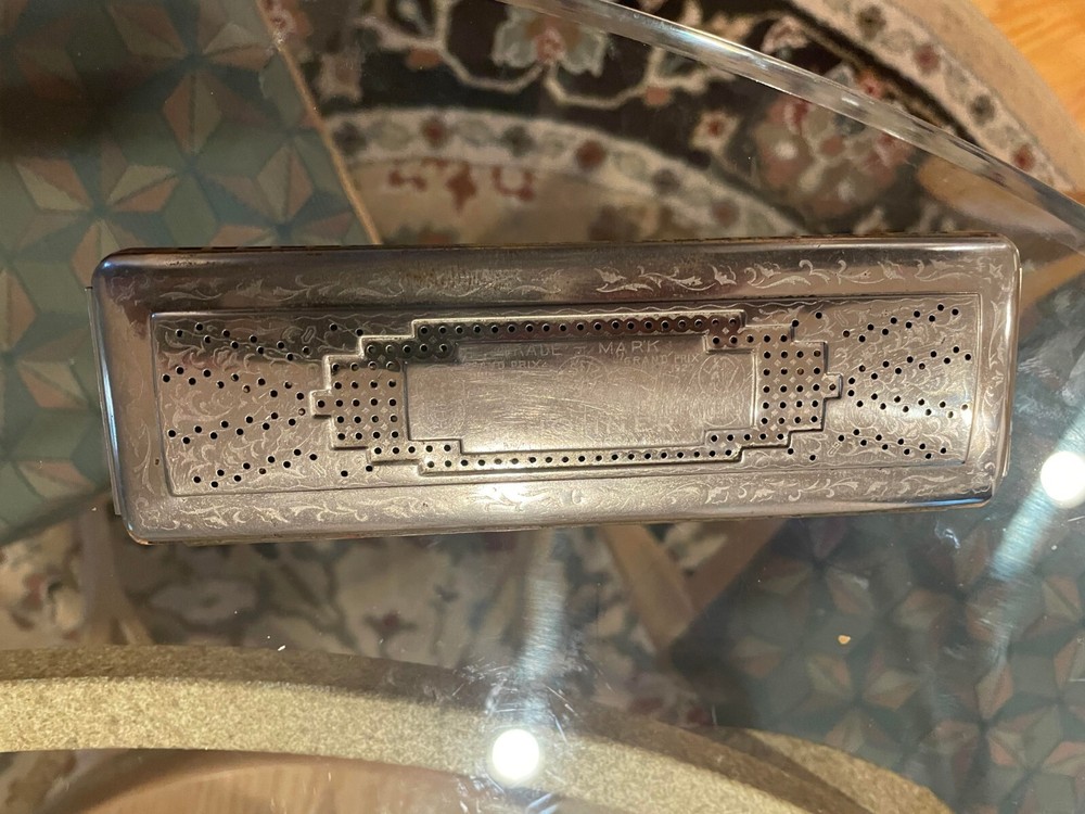 vintage hohner harmonica echo