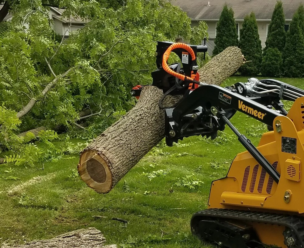 Berlon 60" Rotating Log Grapple Fits Mini Skid Steer Toro Dingo