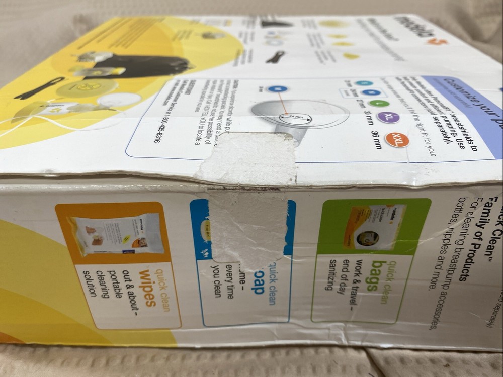 Medela Swing Single Electric Breast Pump ***Partial Kit In Open Box***