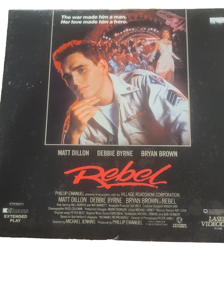 Rebel Laserdisc
