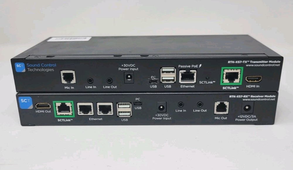 Sound Control Technologies RTK-X57 TX & RX Transmitter & Receiver