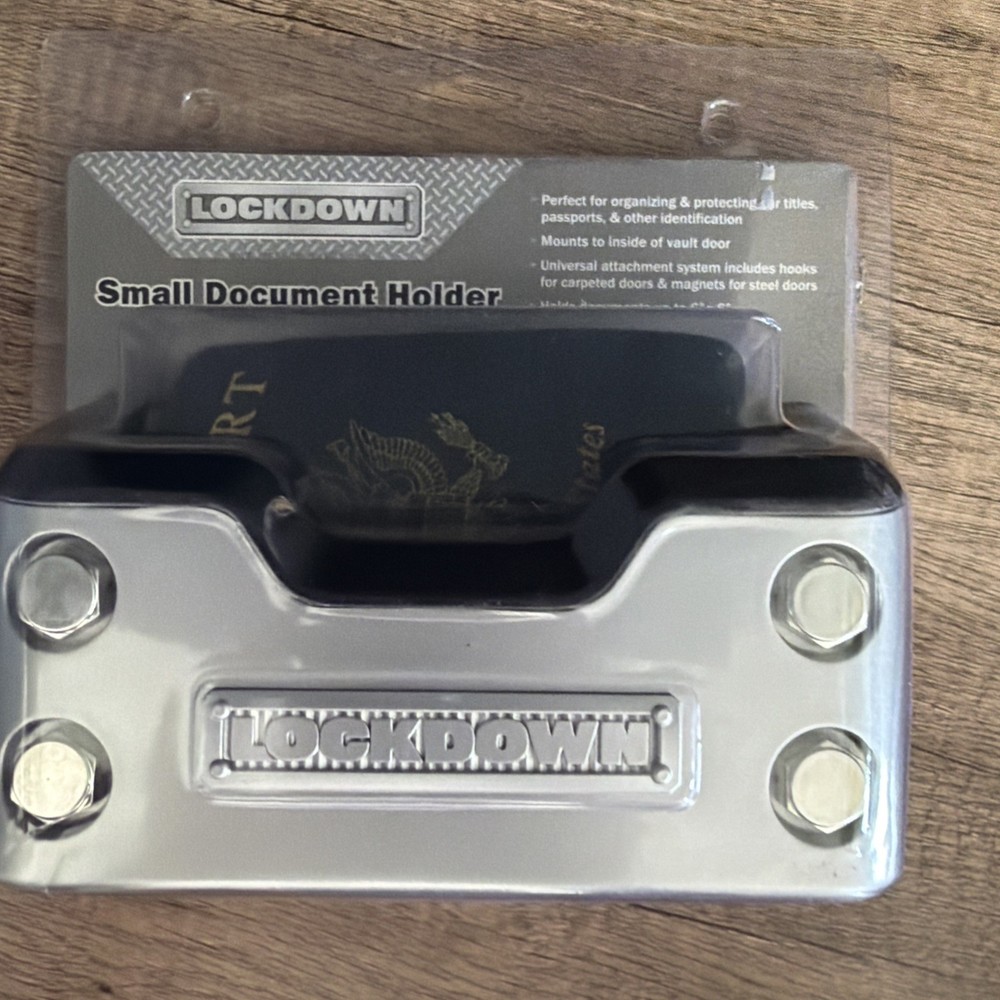 Lockdown Vault Accessories Small Document Holder - #222164