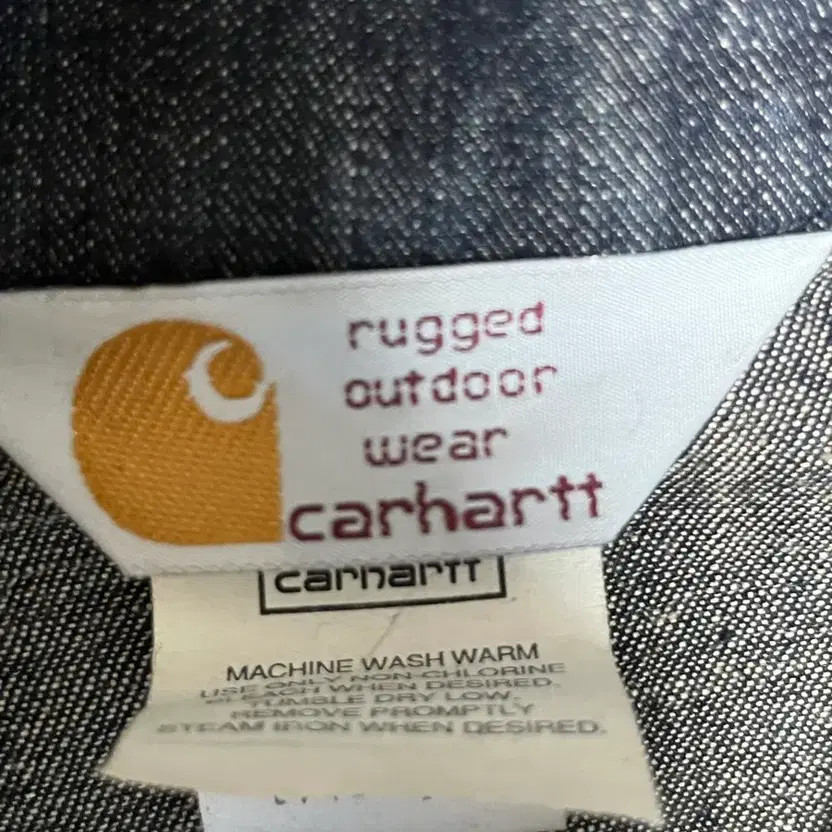 Carhartt Denim Chore Coat Work Jacket Official