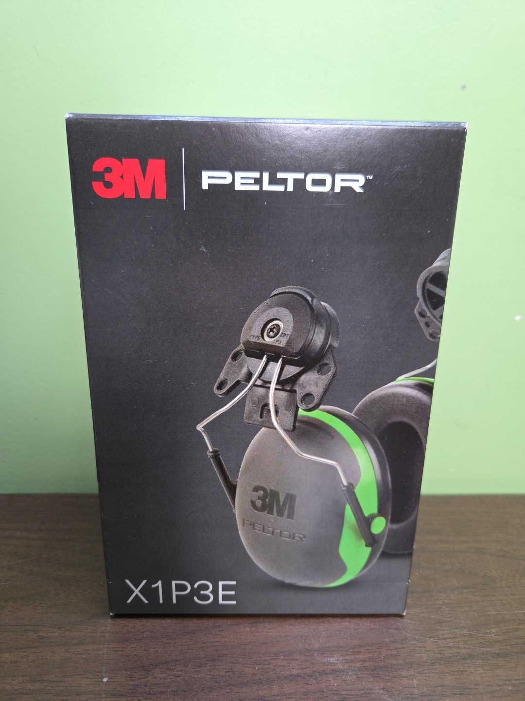 3M X1P3E Peltor Cap Mount Ear Muffs Hard Hat Attachment Noise Reduction NRR 21dB