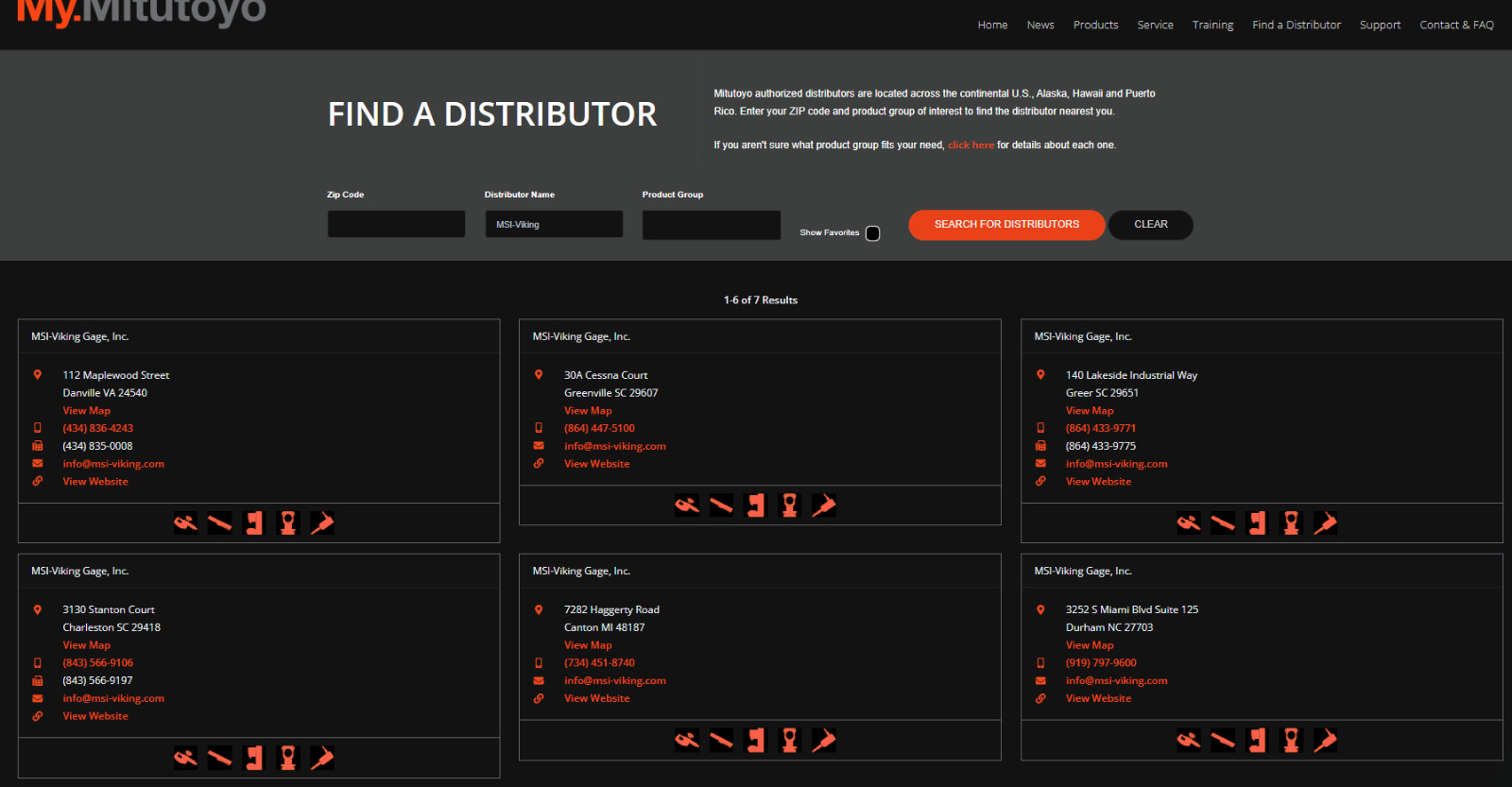 Mitutoyo 505-746 Dial Caliper 0-12".1" Per Revolution