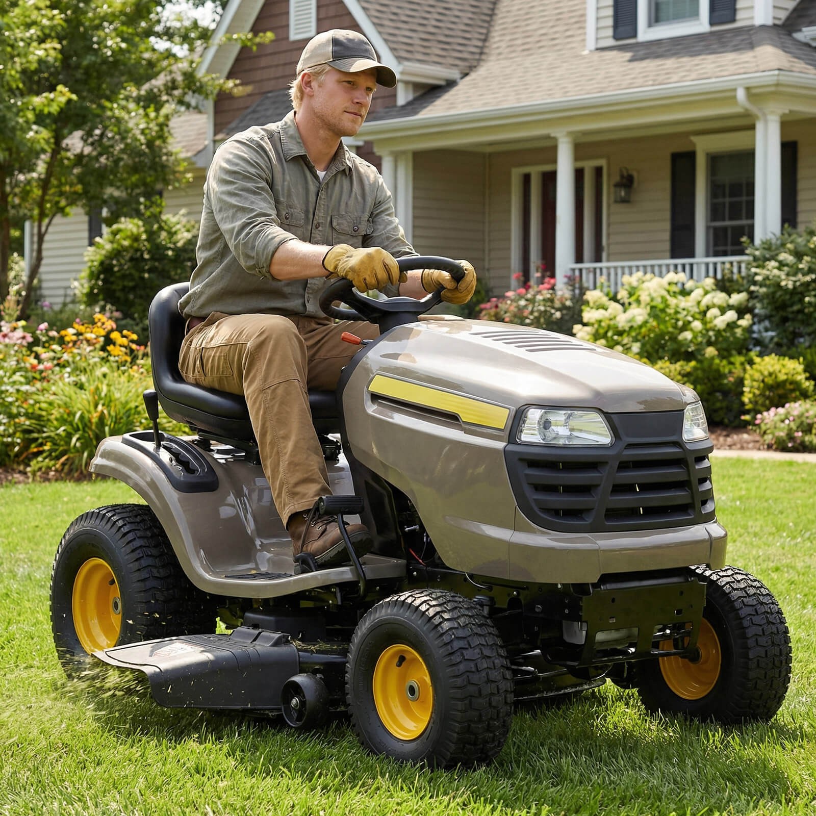 15x6.00-6Tubeless Tires&Wheels(2 Pack),4 PR/Ply Pneumatic Tires w/3"Centered Hub