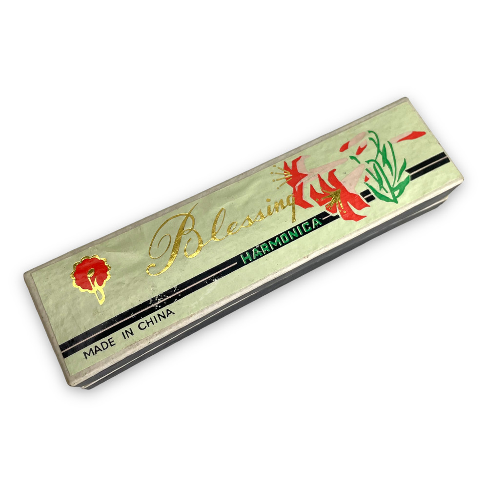 Vintage Blessing Chinese Harmonica Psychedelic Trim