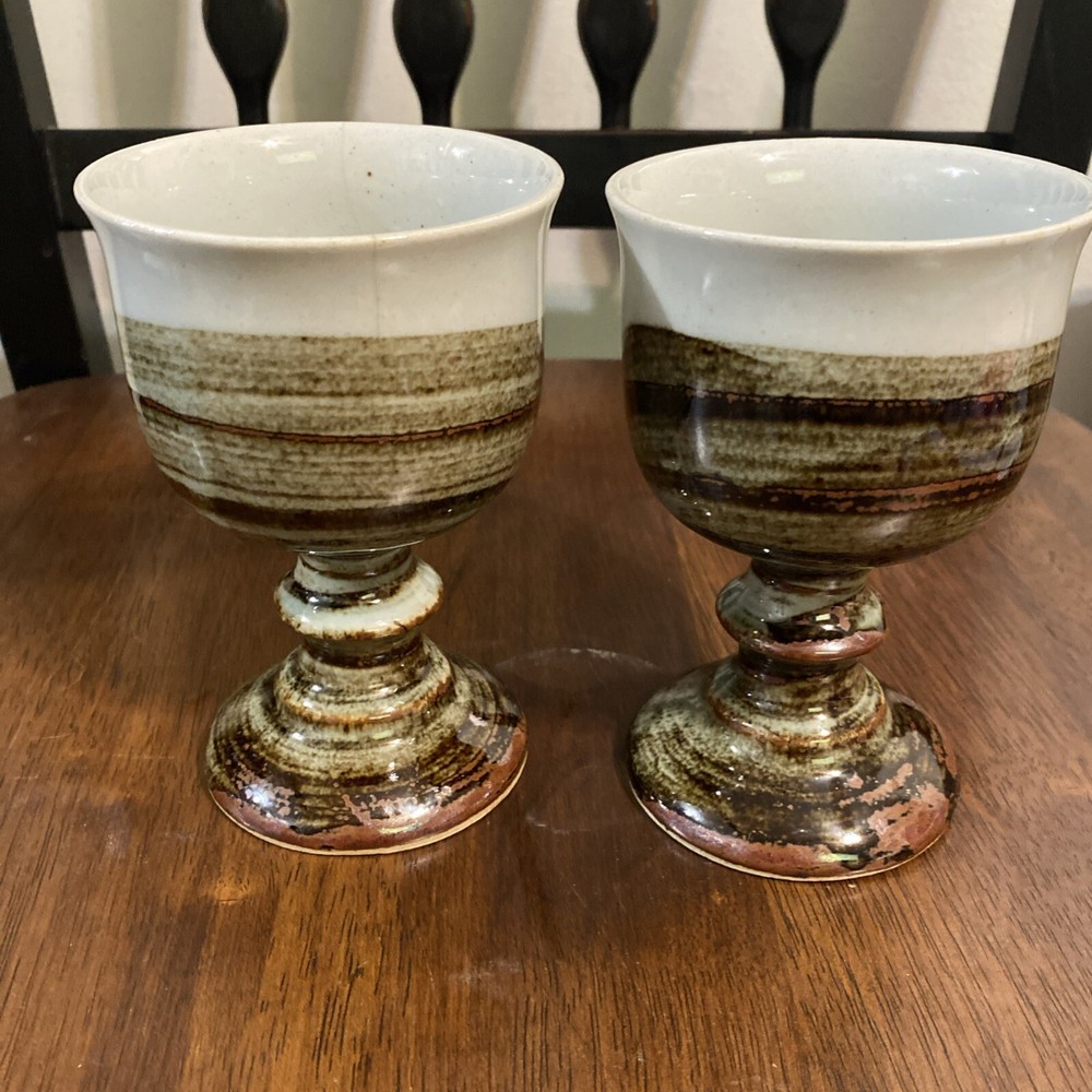 Vantage goblet drinking ware ceramic