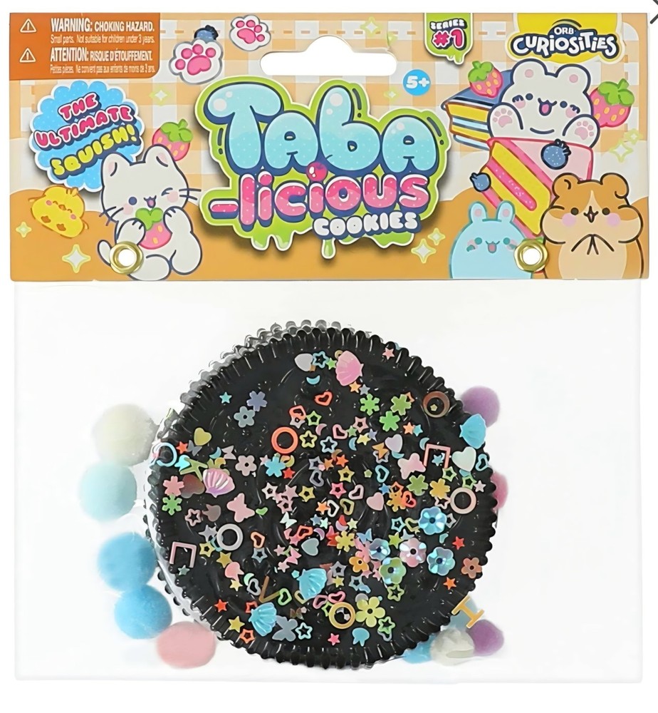Taba-licious MEGA COOKIE Oreo Orb Curiosities Squeeze Toy Taba Squishy FAST SHIP