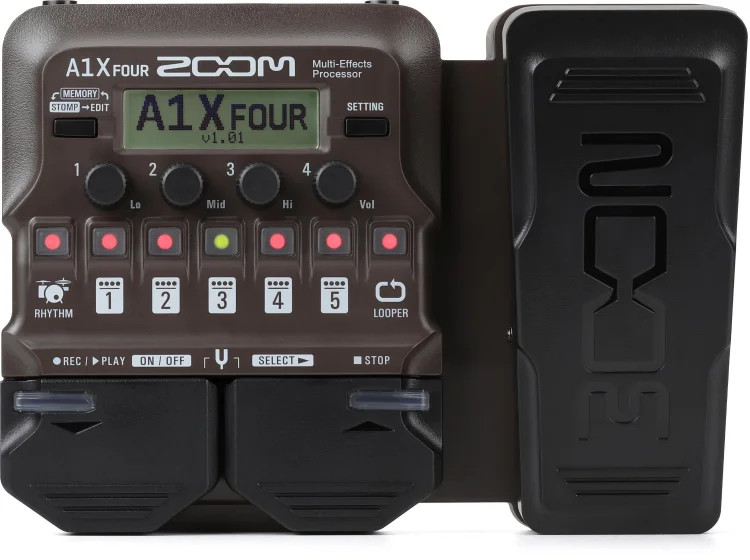 Zoom A1X Four Acoustic Instrument Multi-Effect Processor
