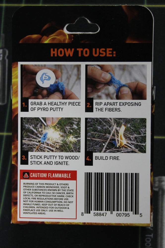 Pyro Putty - Summer Blend -2oz Resealable Hard Case Container